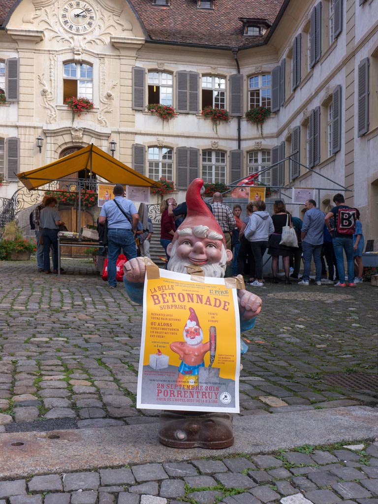 La belle bétonnade surprise – 28.09.18 Musée Le Pire – Photo Pierre Pfiffner 2018